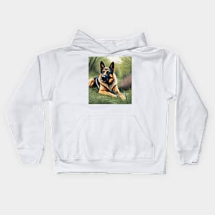 i love dogs Kids Hoodie